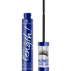 New What The Length! Extreme Lengthening Mascara Waterproof 02 Black Waterproof Mascara