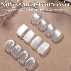 Sale White Cat Magnetic Gel MY77 Veganer Nagellack|Cat Eye Gellack