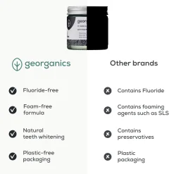 New Whitening Toothpowder Charcoal Vegan Pflege|Zahnaufhellung