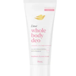 Clearance Whole Body Raspberry & Rose Deodorant Cream Vegan Pflege|Hautprobleme