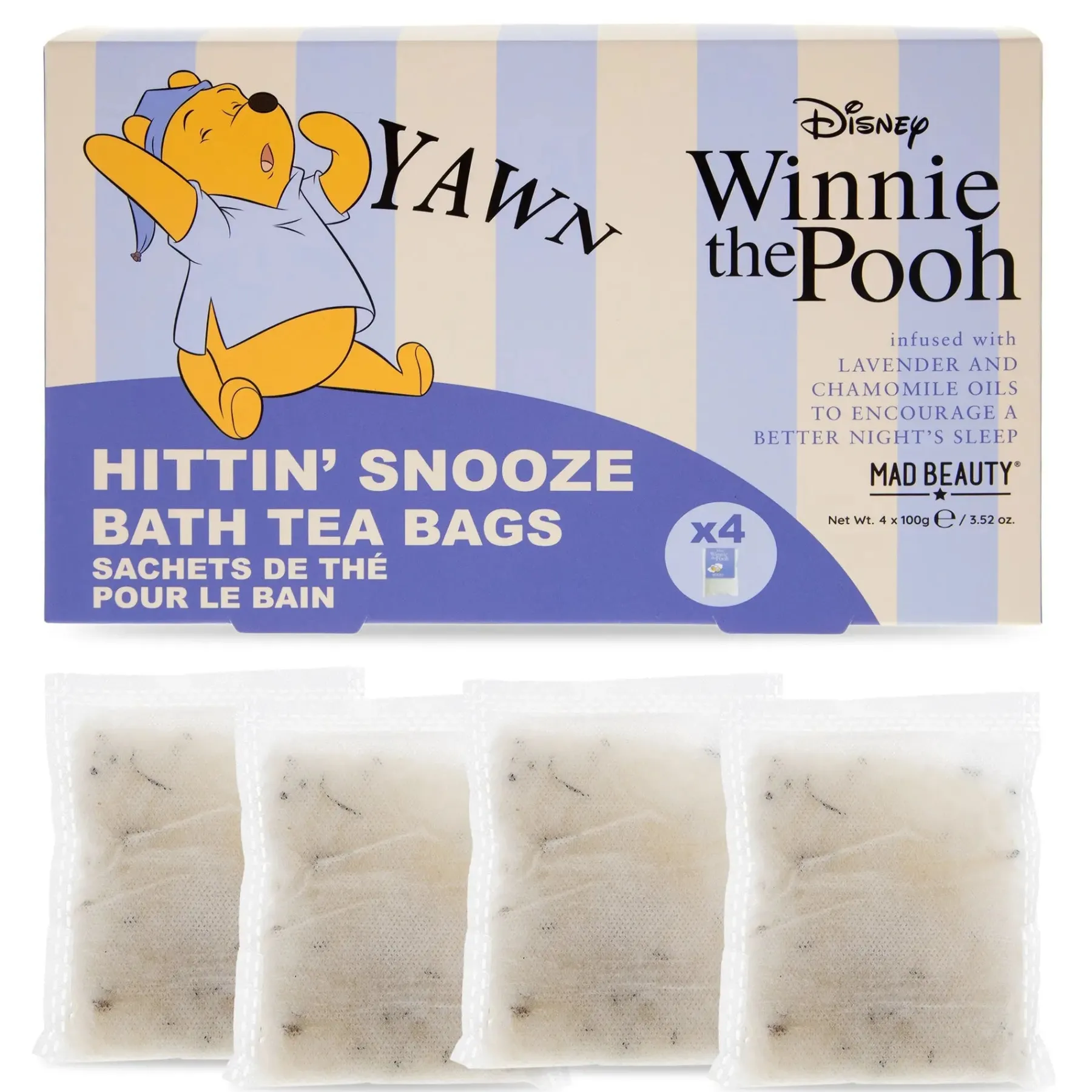 Hot Winnie Sleep Bath Tea Bags Vegan Pflege|Duschgel