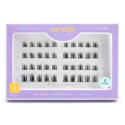Hot Wispy Hybrid DIY Cluster Lashes Künstliche Wimpern
