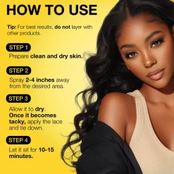 New Wonder Bond Spray Mega Yellow 80 ml Curly & Coily Accessories|Perücken & Extensions