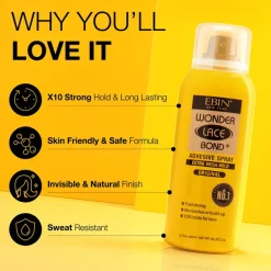 Best Wonder Bond Spray Mega Yellow Curly & Coily Accessories|Perücken & Extensions