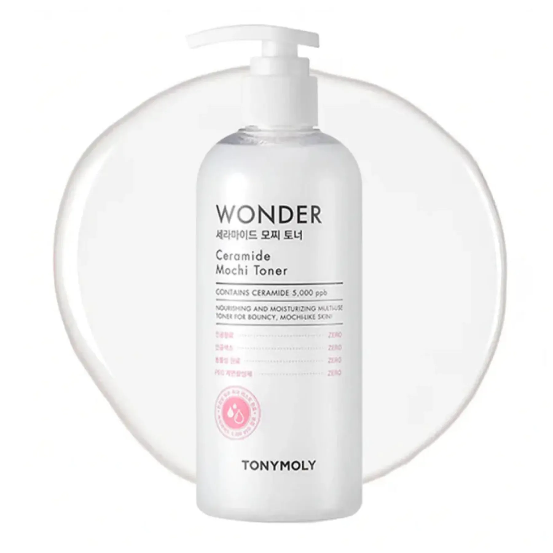 Hot Wonder Ceramide Mocchi Toner Hauptzutat|Toners