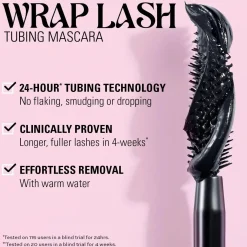 Outlet Wrap Lash Tubing Mascara Burgundy Mascara|Vegan Mascara