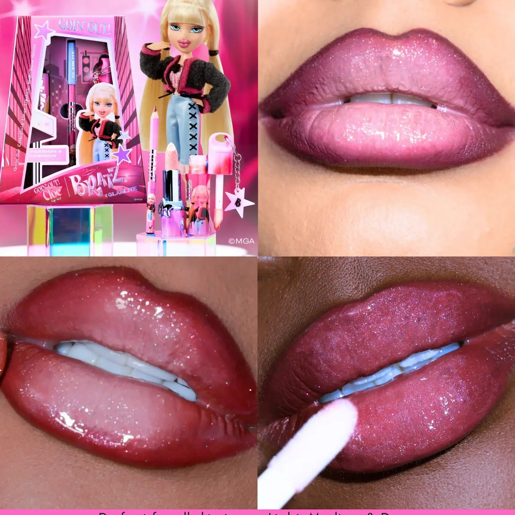 Outlet x Bratz Goin' Out Chloe Lip Kit Makeup Sets|Lippenstift