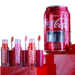 New x Coca-Cola Cherry Lip Gloss Set Lipgloss|Veganer Lipgloss