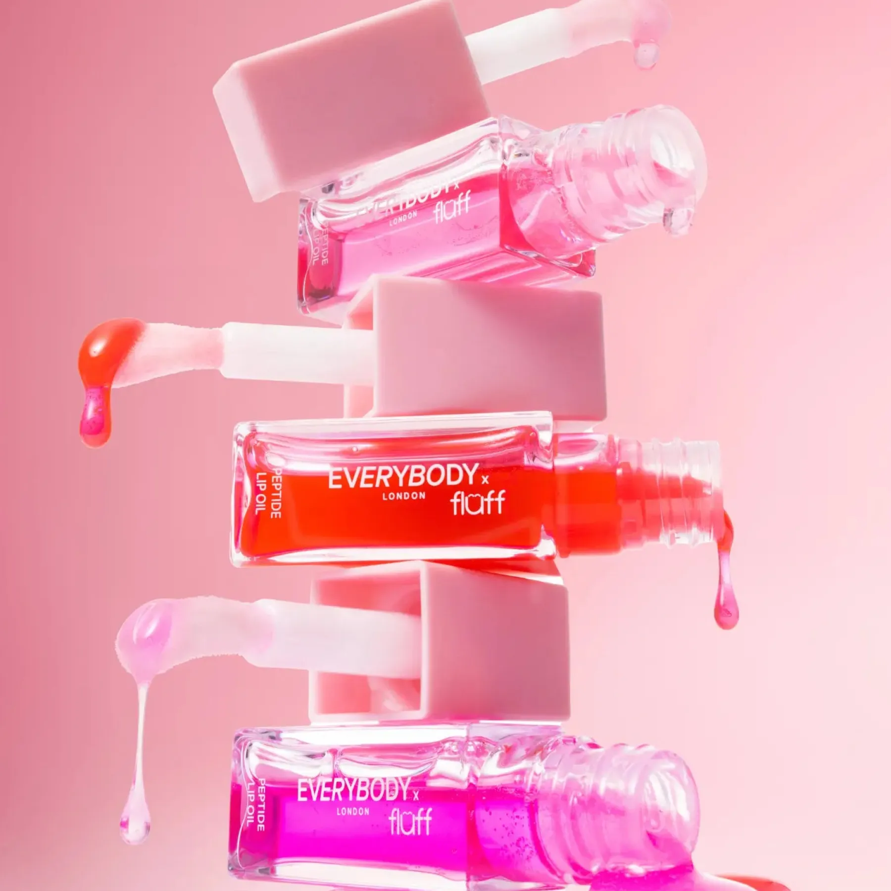 New X Fluff Peptide Lip Oil Candy Juice Lippenbalsam|Lippenbalsam