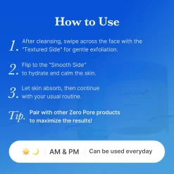 Hot Zero Pore Pad 2.0 Hauptzutat|Toner Pads